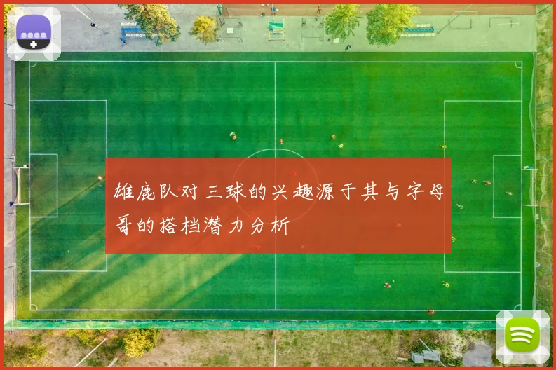 雄鹿队对三球的兴趣源于其与字母哥的搭档潜力分析